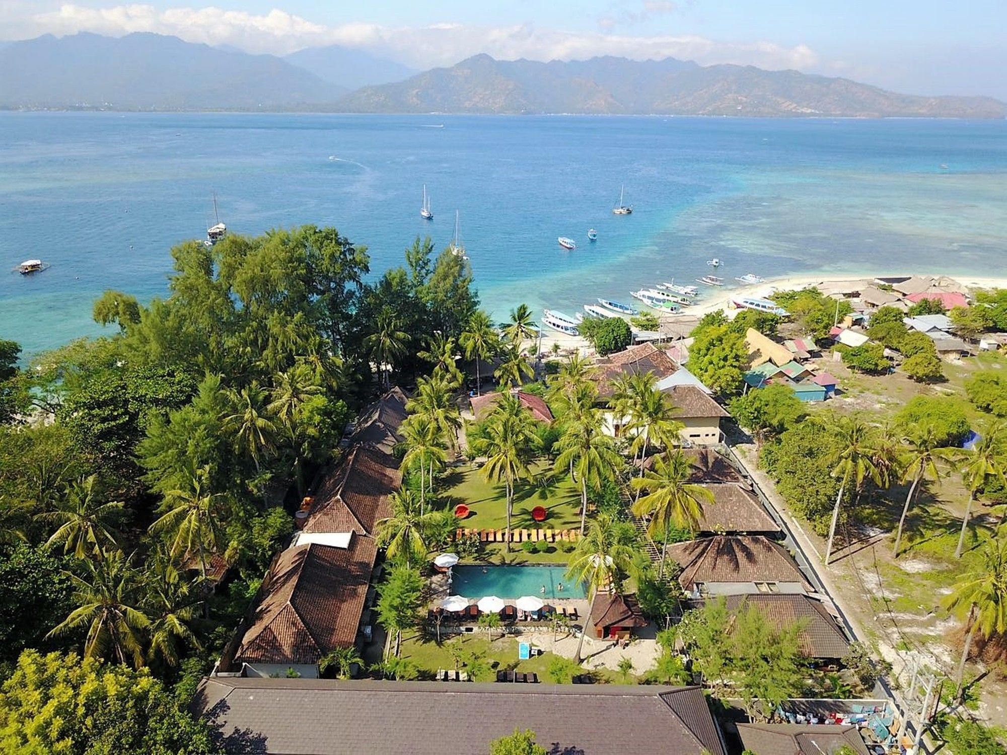 Royal Regantris Villa Karang Gili Air Exterior photo